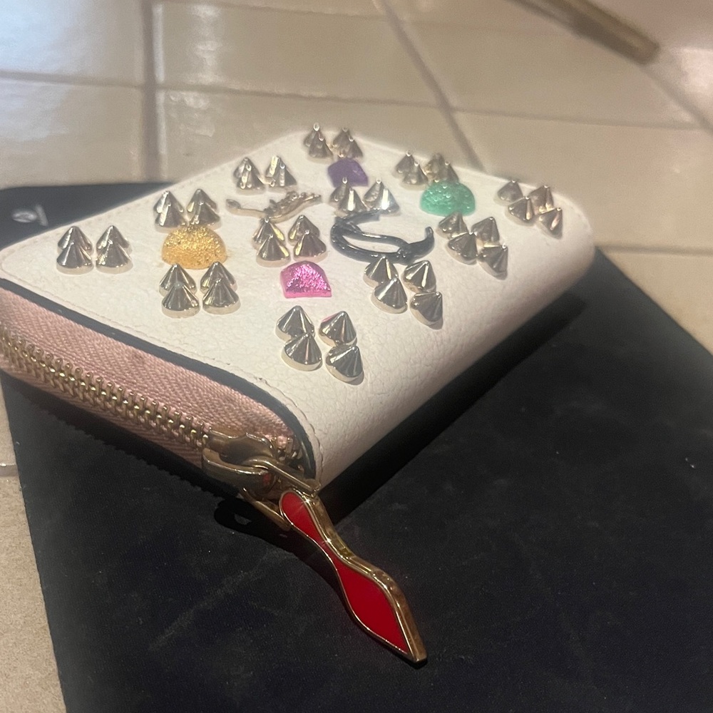 Authentic Christian Louboutin Studded Wallet